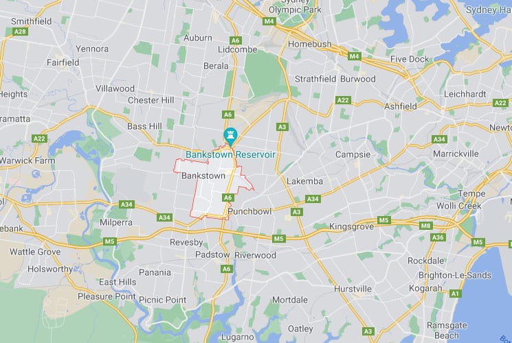 Bankstown Map Area