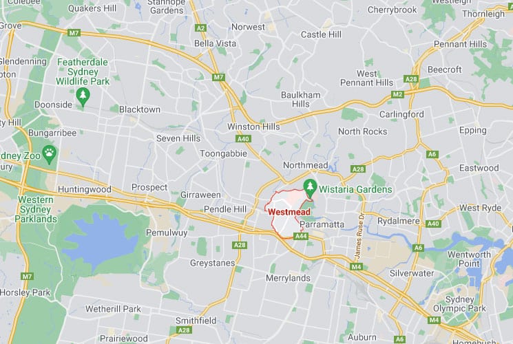 Westmead Map Area